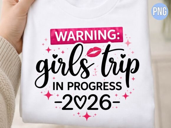 Download Warning Girls Trip in Progress PNG - Girls trip Collection