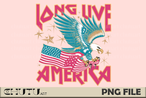 Download Long Live America Eagle PNG Art - Premium Resources